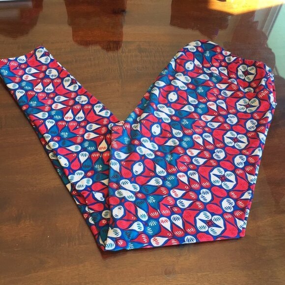 TC NWOT LuLaRoe Leggings A02 462 - Picture 1 of 3
